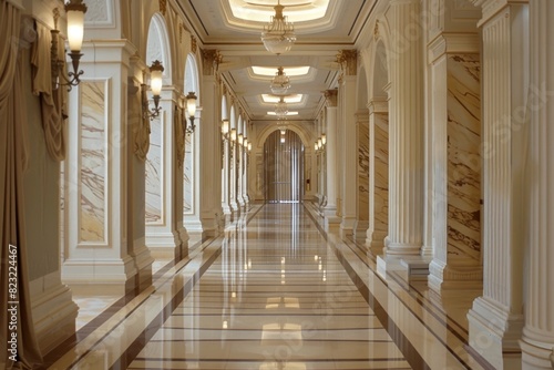 Classical Corridor Interior © Abdul