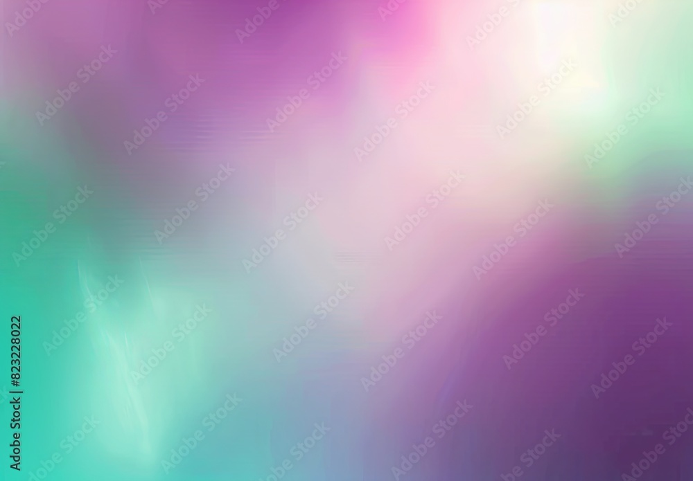 Beautiful blurred background for design with copy space and colorful green, purple gradient color backdrop for creative artwork or banner design.