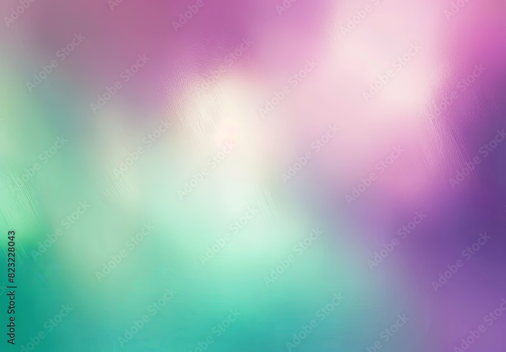 Beautiful blurred background for design with copy space and colorful green, purple gradient color backdrop for creative artwork or banner design.