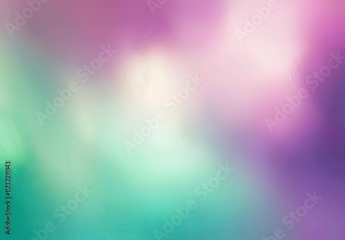 Beautiful blurred background for design with copy space and colorful green, purple gradient color backdrop for creative artwork or banner design.