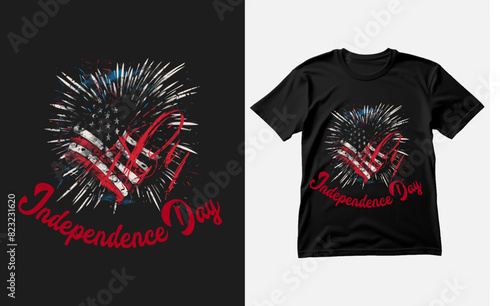 4th of july usa independence day tshirt design