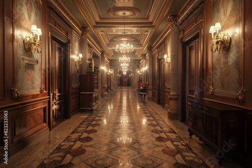 Classical Corridor Interior