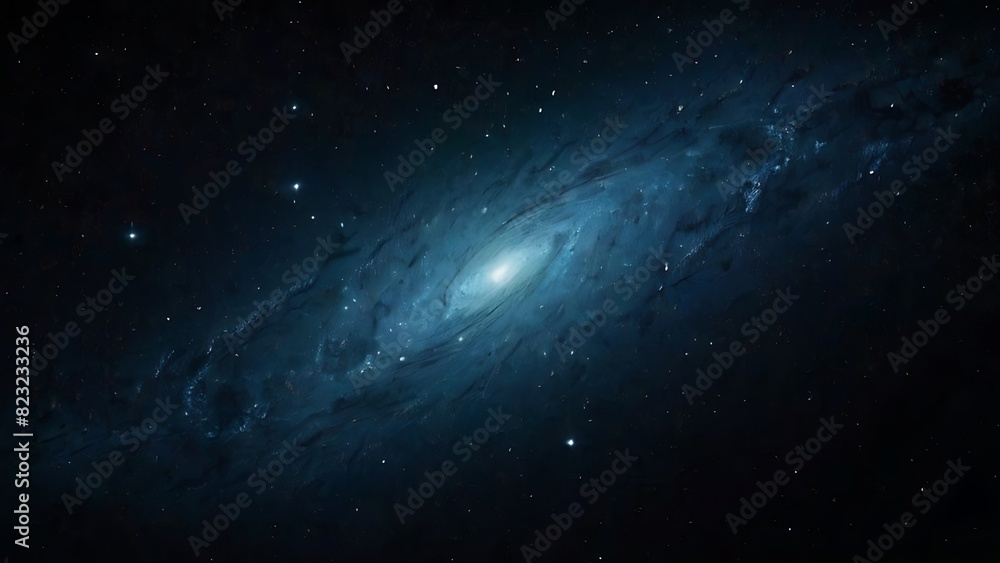 dark blue outer space with thousands of stars. dark blue outer space with thousands of stars.