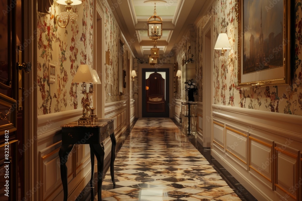 Classical Corridor Interior Classical Corridor Interior