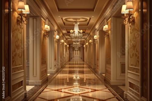 Classical Corridor Interior © Abdul