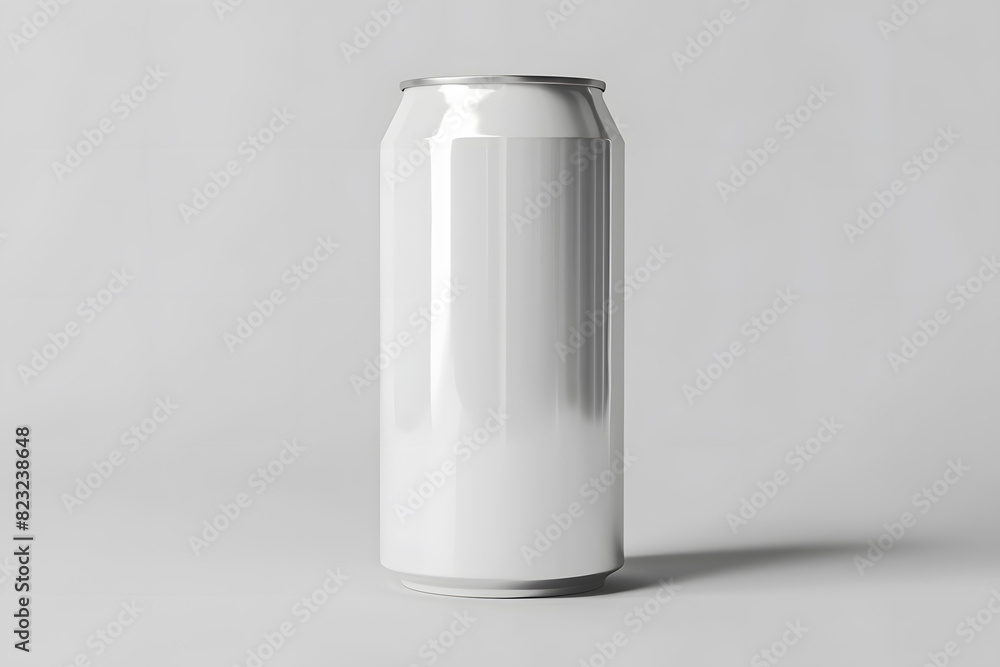 White can mockup isolated on white background White can mockup isolated on white background