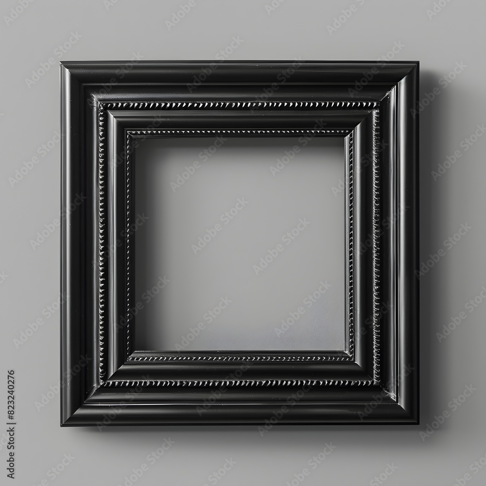 Sleek Minimalist Black Frame Providing Sophisticated Decor Backdrop for Isolated and Product Photography with Copy Space Sleek Minimalist Black Frame Providing Sophisticated Decor Backdrop for Isolated and Product Photography with Copy Space