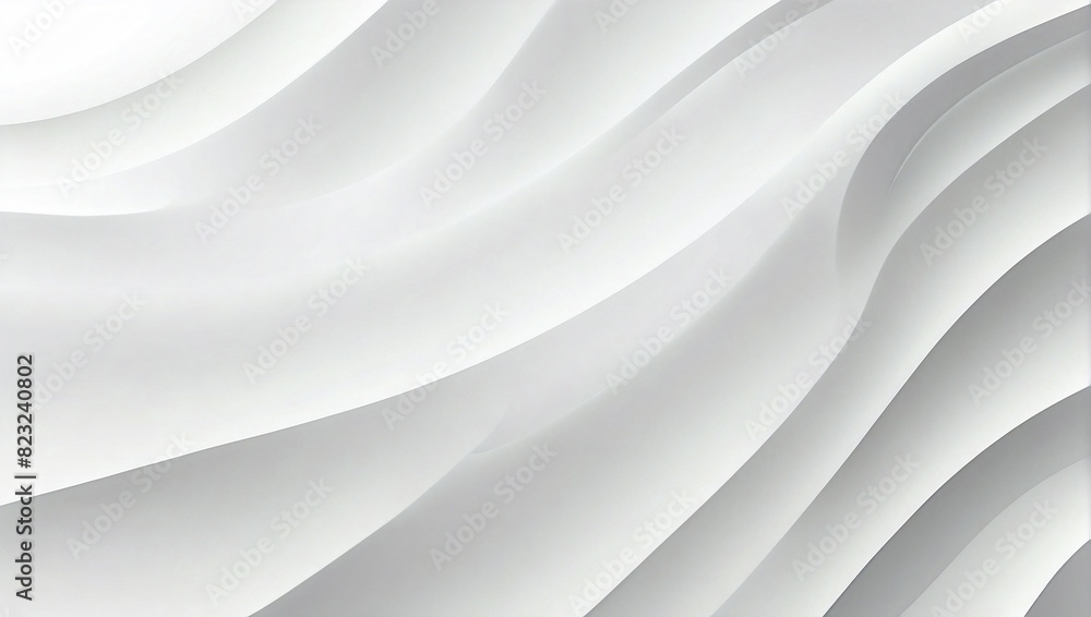 Abstract white wave lines background with copy space. Smooth elegant white waves surface Abstract white wave lines background with copy space. Smooth elegant white waves surface