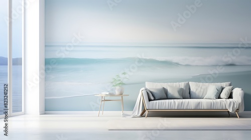 Oceanic Harmony  A Gentle Convergence of Oceanic Tones Merging in the Interior of a Room