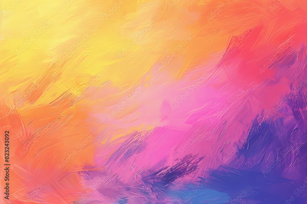 Warm Sunrise Gradient Abstract Brushstrokes Warm Sunrise Gradient Abstract Brushstrokes