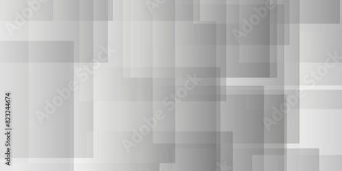 Abstract background with lines. Abstract luxury gray geometric random lines with pattern. Modern white transparent material in triangle and squares shapes with line technology line vector background.