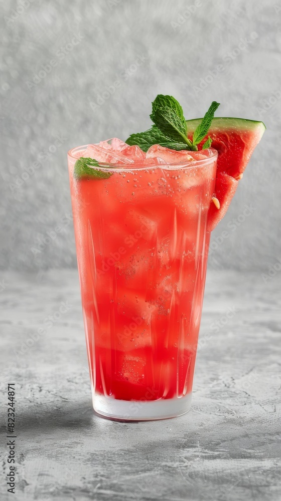 Refreshing Watermelon and Mint Drink Refreshing Watermelon and Mint Drink