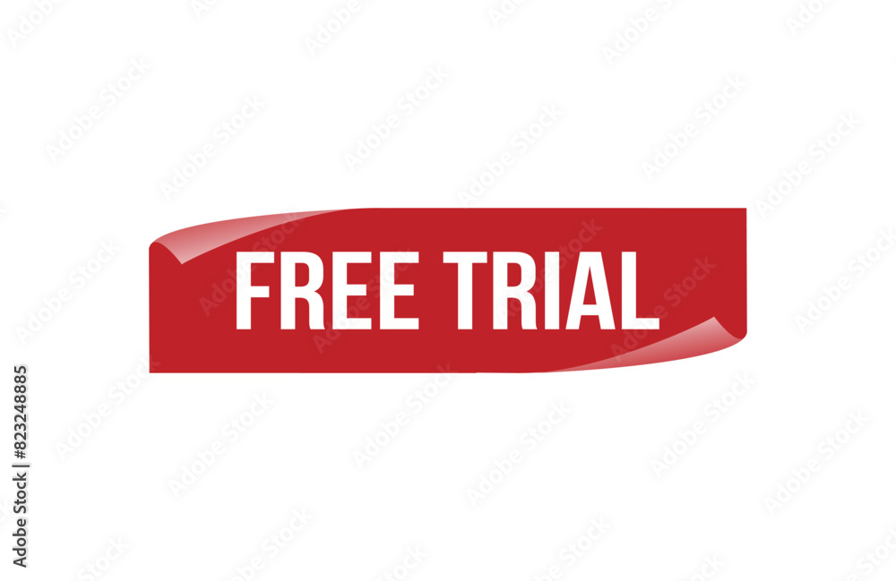 Red banner free quote on white background. Red banner free quote on white background.