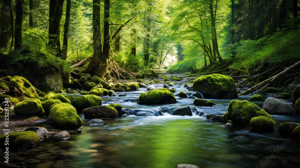 Obraz premium Breathtaking nature background.