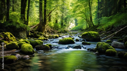 Breathtaking nature background. © stocksbyrs