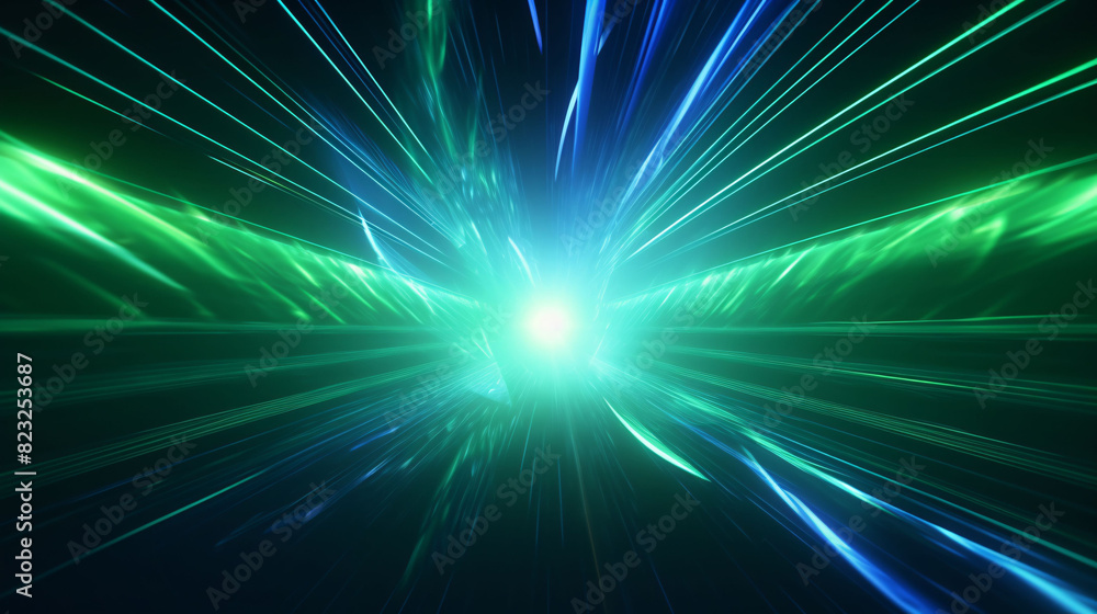 Particle flow tunnel space vortex, Internet science and technology creative background Particle flow tunnel space vortex, Internet science and technology creative background
