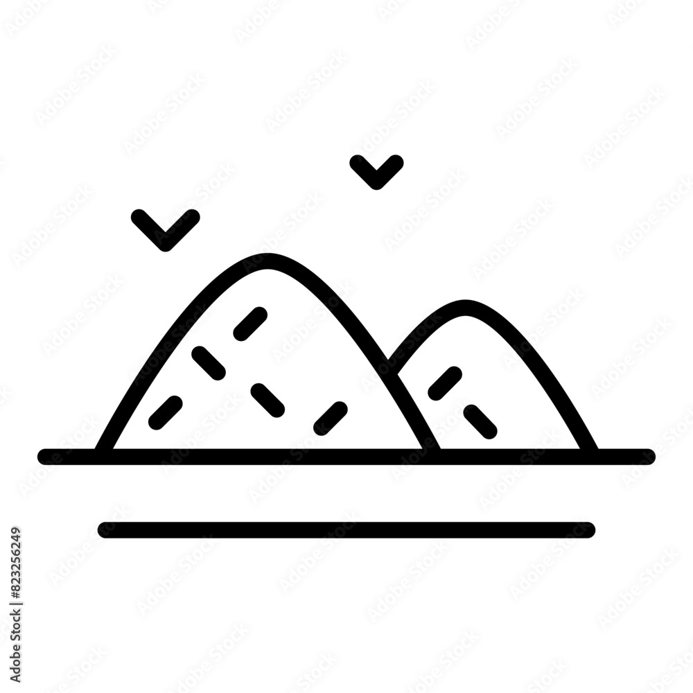 Water pollution icon in thin line style Vector illustration graphic design Water pollution icon in thin line style Vector illustration graphic design