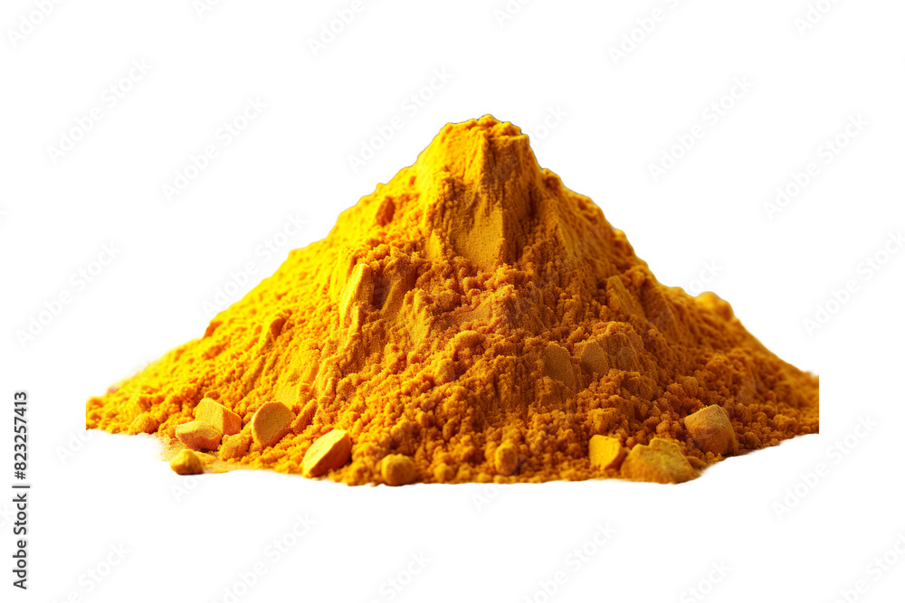 Curry Powder isolated on transparent background. Curry Powder isolated on transparent background.
