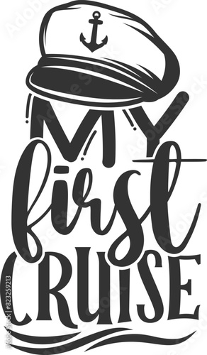 My First Cruise - Cruise Illustration