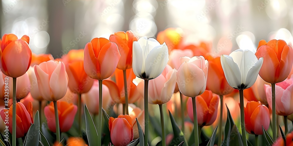 Exploring the Vibrant Tulip Fields of the Netherlands blooming from ...