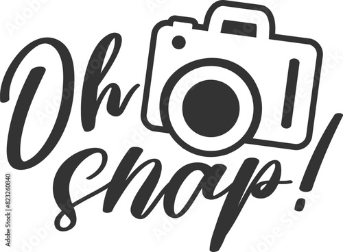 Oh Snap - Photography Illustration