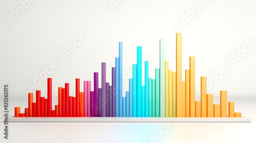 Create a 3Dgurahu that shows the data in the attached spreadsheet