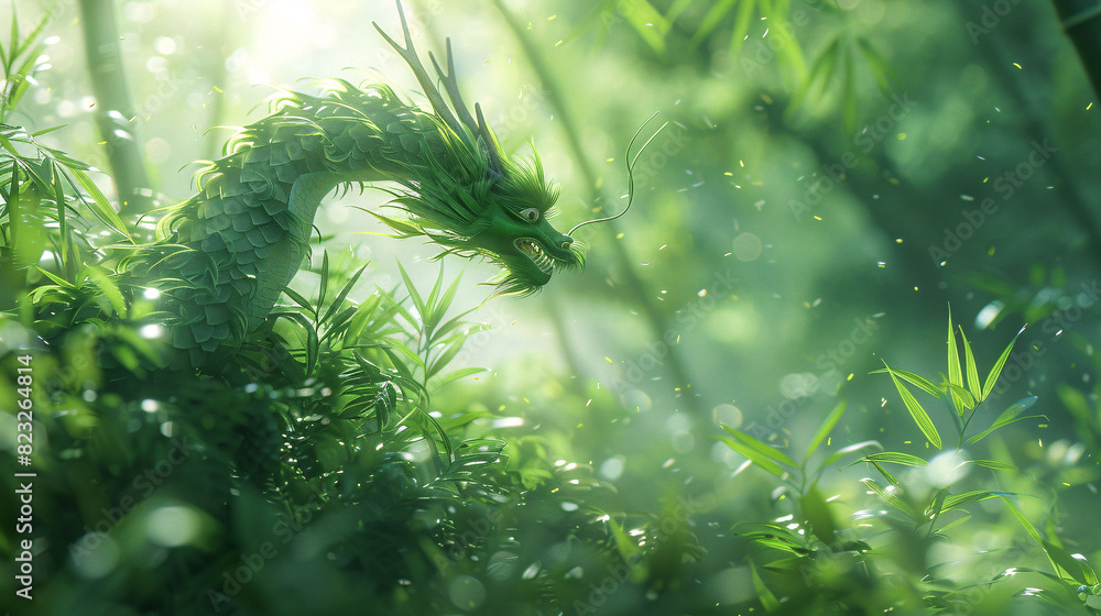 Close-up of 3D dragon boat made of bamboo leaves during Dragon Boat Festival, traditional Chinese festival culture concept illustration Close-up of 3D dragon boat made of bamboo leaves during Dragon Boat Festival, traditional Chinese festival culture concept illustration