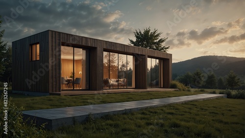 Energy efficient sustainable dwellings architecture