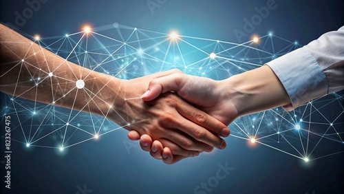 business people shaking hands