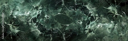 A flat texture of a dark green marble  with subtle veining and a mottled surface effect