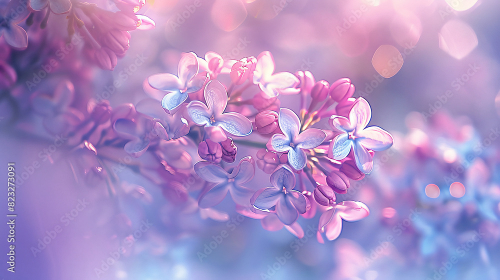 Beautiful flowers macro abstract art background 