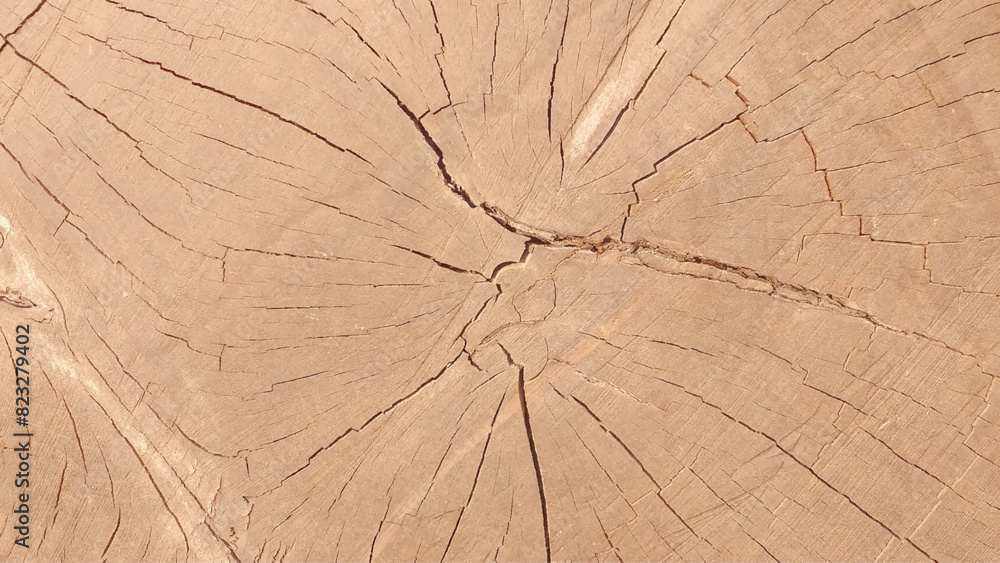 Brown wood background. Old wood surface with scratches