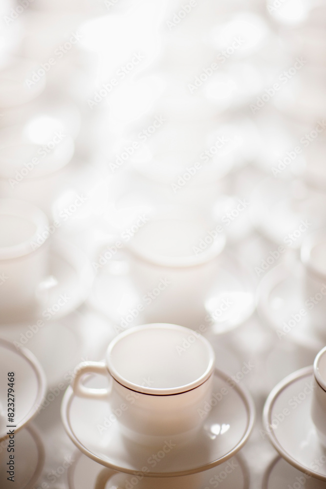 Rows of coffee cups
Rows of coffee cups