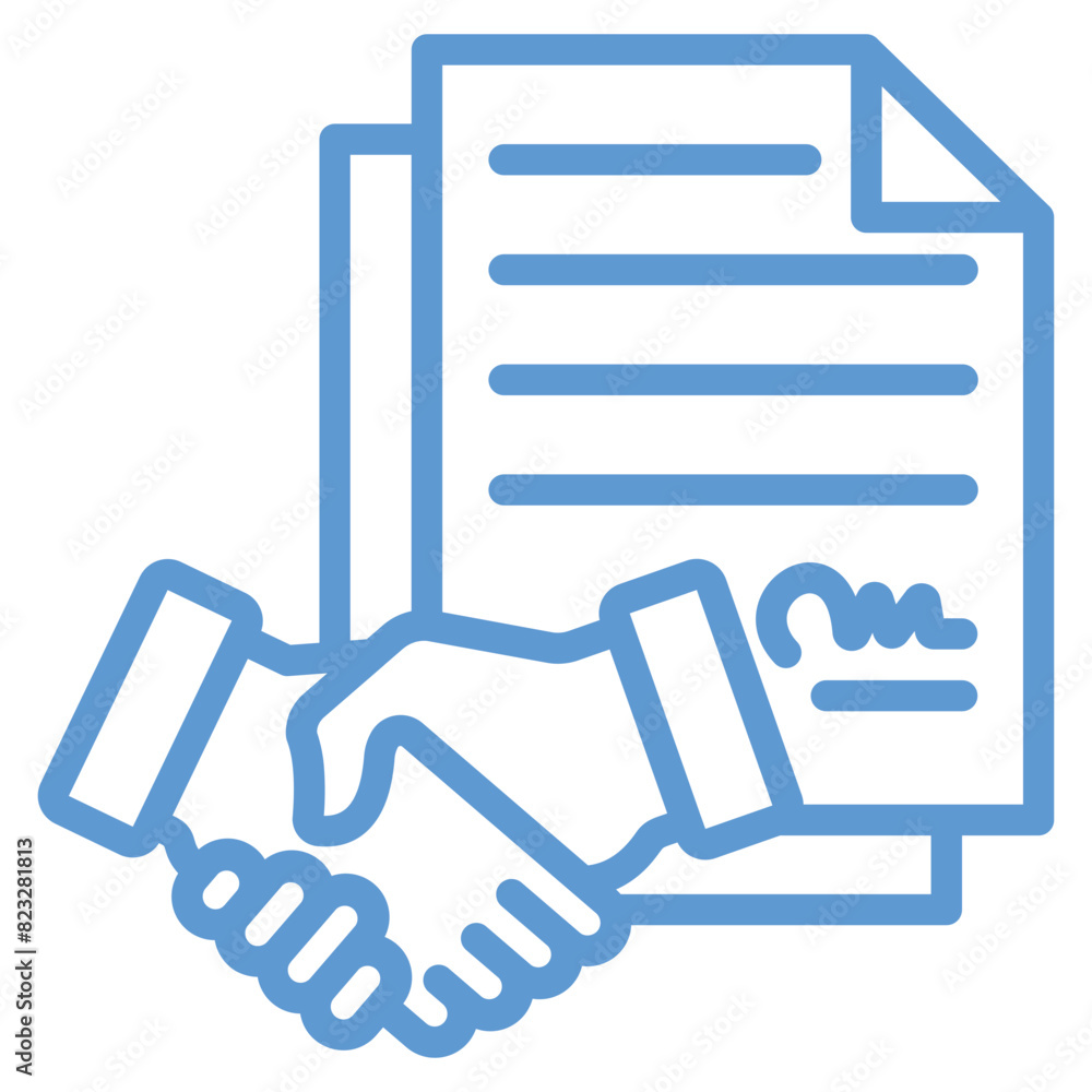 Contract Icon Element For Design Contract Icon Element For Design