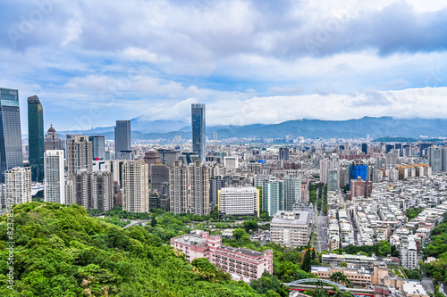 Wallpaper Mural 台湾の台北の街並み Torontodigital.ca