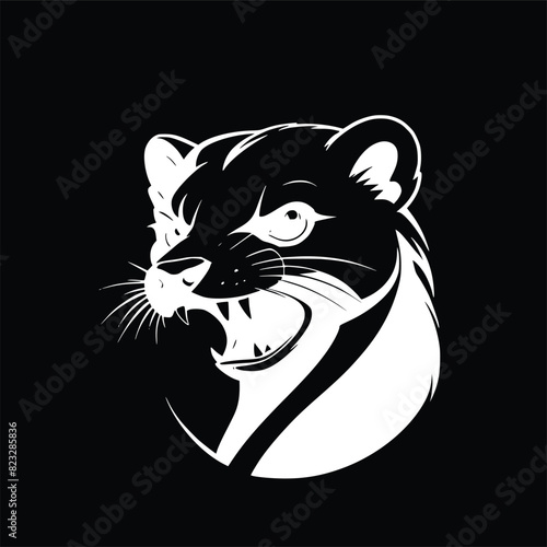 Angry Badger Vector