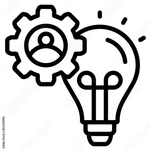 Competence Icon Element For Design