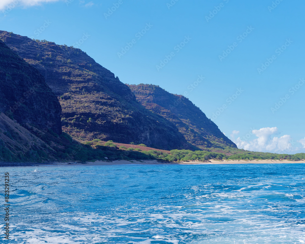 Napali Coast State Wilderness Park, Island of Kauai, Hawaii Napali Coast State Wilderness Park, Island of Kauai, Hawaii
