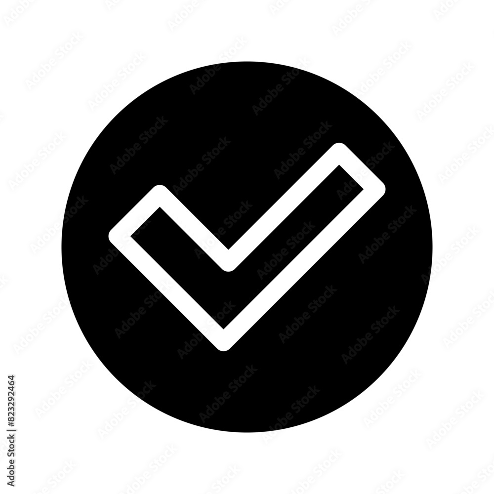 Check Icon Vector Symbol Design Illustration Check Icon Vector Symbol Design Illustration