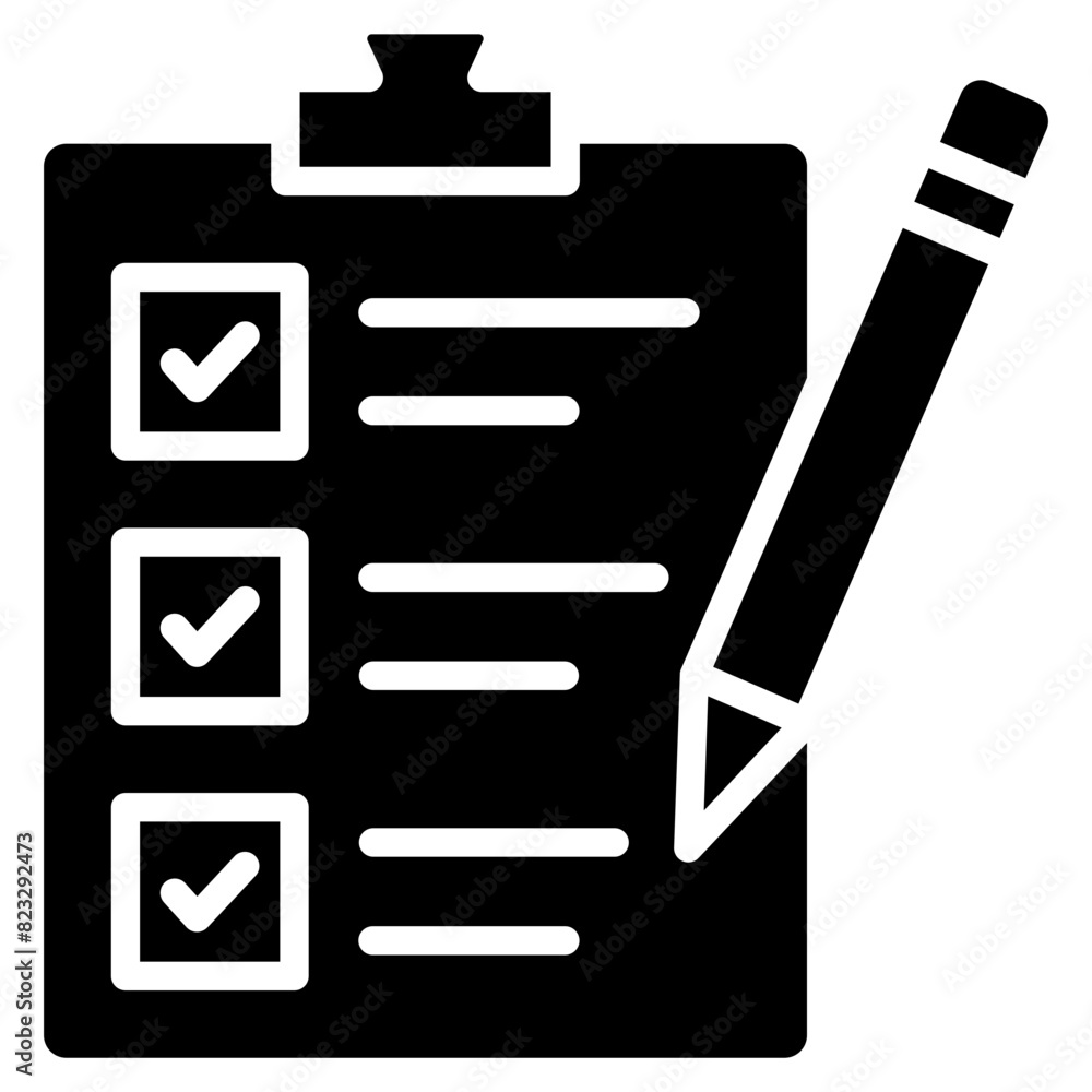 Checklist Icon Element For Design Checklist Icon Element For Design