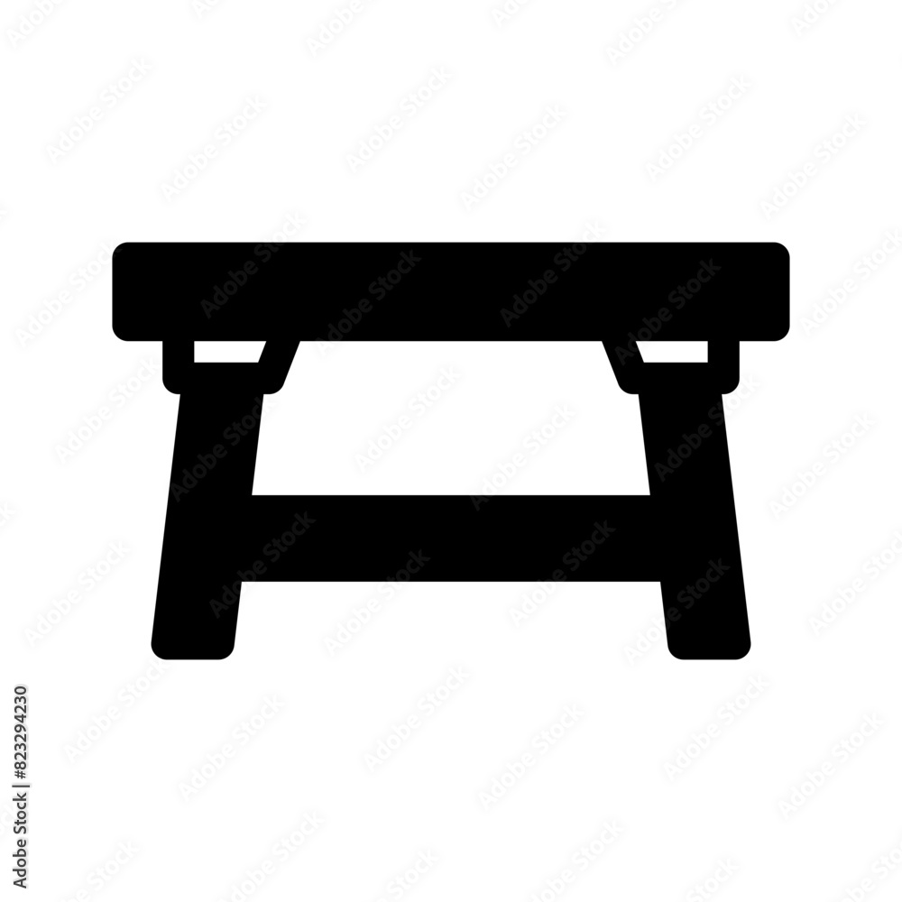 Coffee Table Icon Vector Symbol Design Illustration Coffee Table Icon Vector Symbol Design Illustration