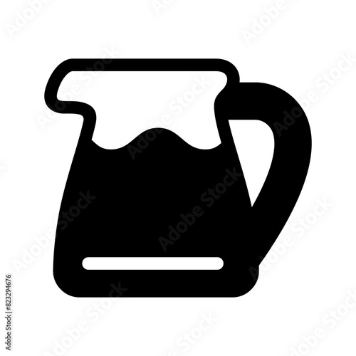 Punch Juice Icon Vector Symbol Design Illustration