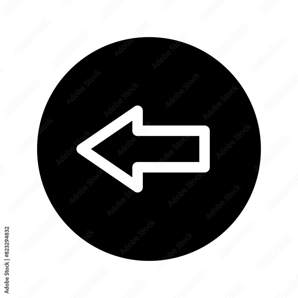 Left Icon Vector Symbol Design Illustration Left Icon Vector Symbol Design Illustration