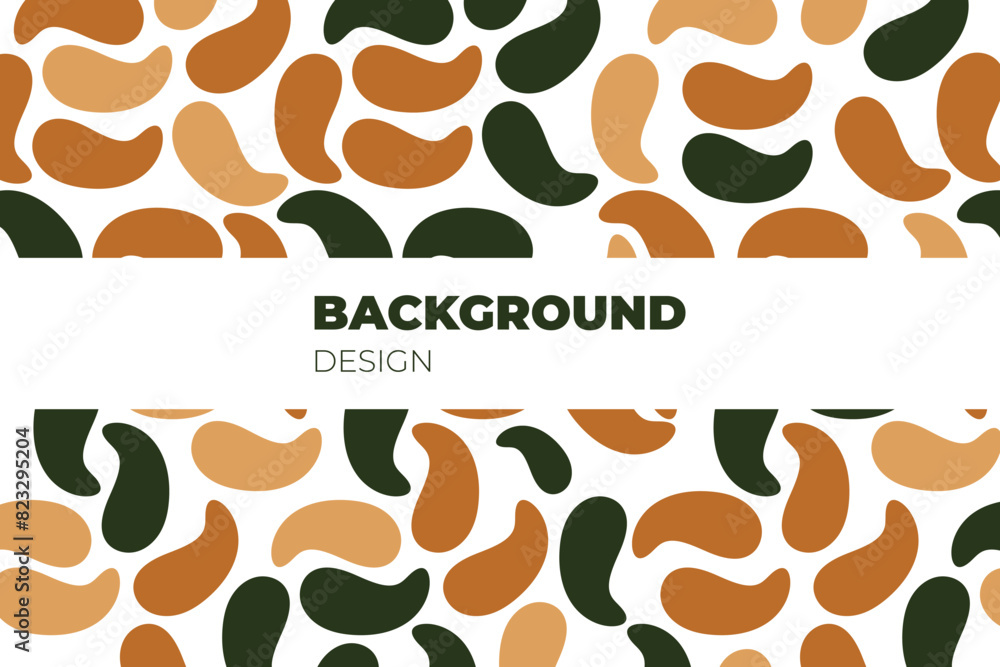 Fototapeta premium Brown Color Shape Abstract Background for Your Graphic Resource