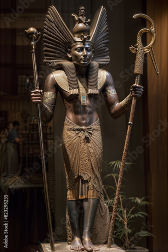 Wallpaper Mural ancient egyptian undead pharaoh, alien, priest Torontodigital.ca