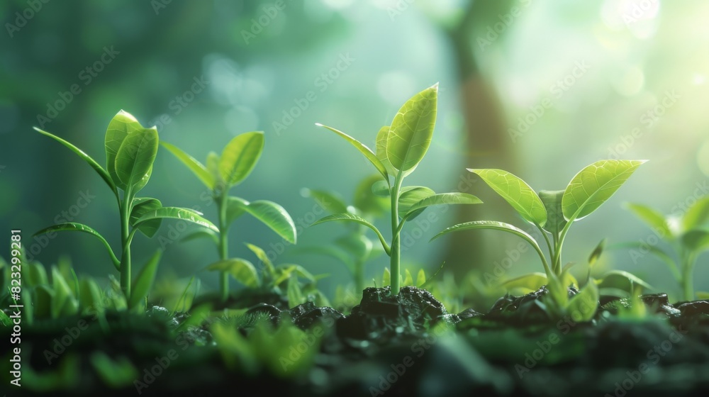 Presentation of plant germination sequence and plant growth Presentation of plant germination sequence and plant growth