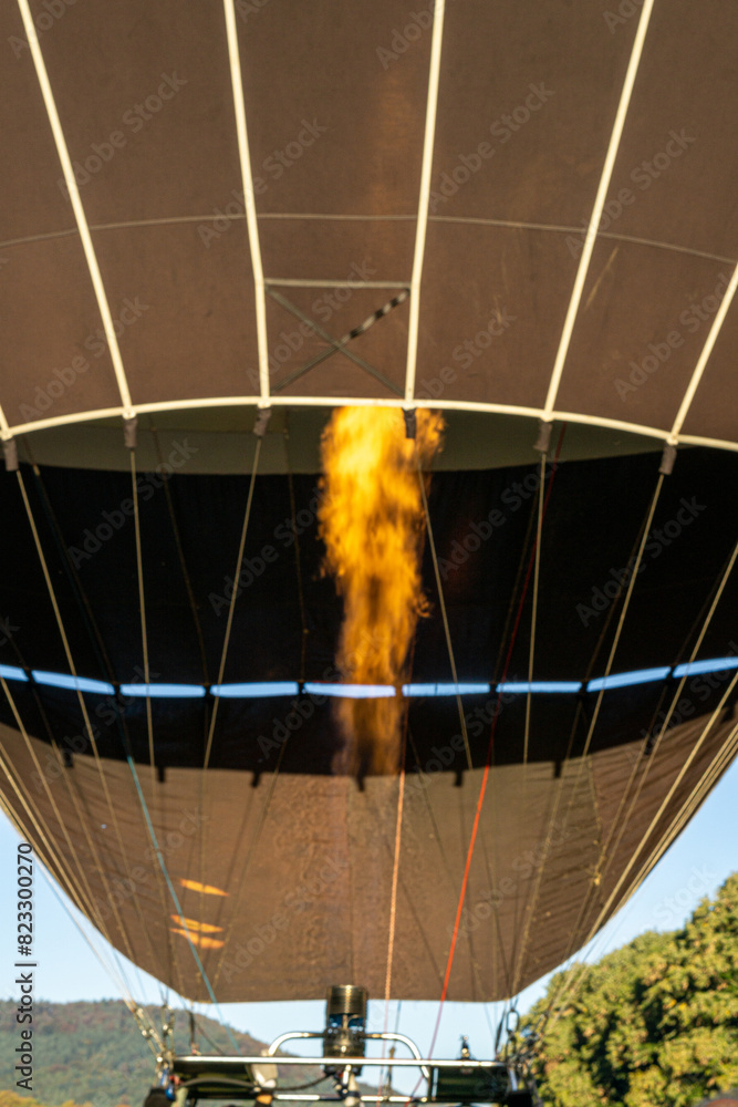 Obraz premium Heissluftballon