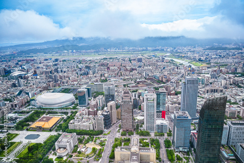 台湾台北の展望台からの景色 photo