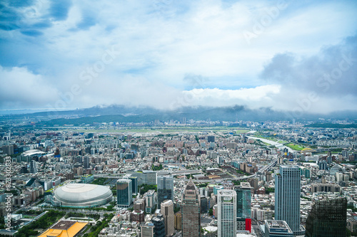 台湾台北の展望台からの景色 photo