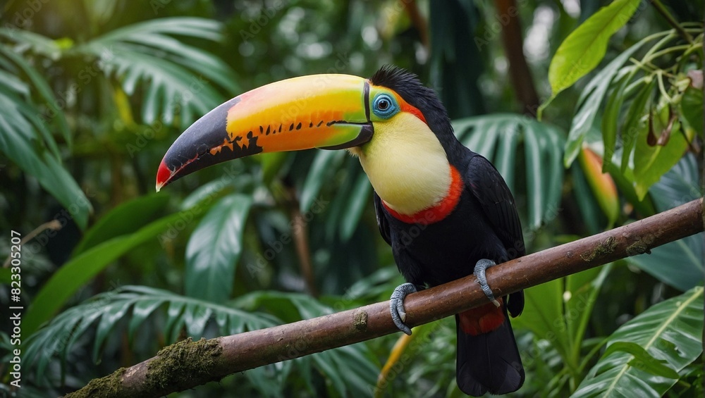 toucan in the jungle